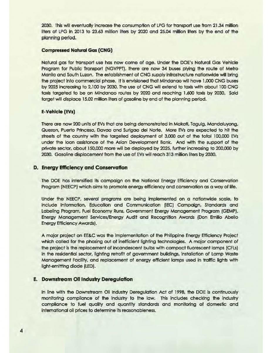 Image file of the Mindanao Energy Plan page 4